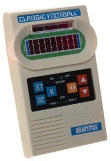 Mattel Classic Football Handheld Game Toys & Games
