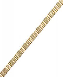 Giani Bernini 24k Gold over Sterling Silver Mesh Bracelet   Bracelets   Jewelry & Watches