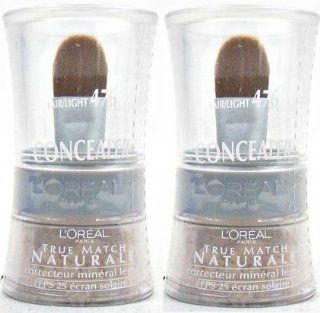 L'Oreal Paris True Match Natural Mineral Concealer FAIR/LIGHT #476 (PACK Of 2)  Mascara  Beauty