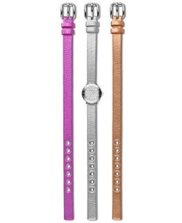 Marc by Marc Jacobs Womens Amy Interchangeable Leather Strap Box Set 20mm MBM9043   Watches   Jewelry & Watches