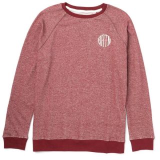 Burton Lucas Crew Sweatshirt Heather Crimson