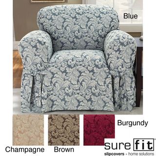 Scroll Chair Slipcover Sure Fit Chair Slipcovers