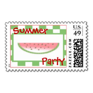 Summer Watermelon Stamp