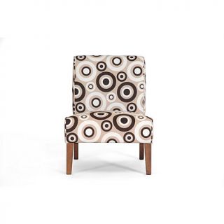 Davis Tan Fabric Modern Accent Chair   Set of 2