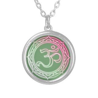 Om Symbol Sanskrit Personalized Necklace