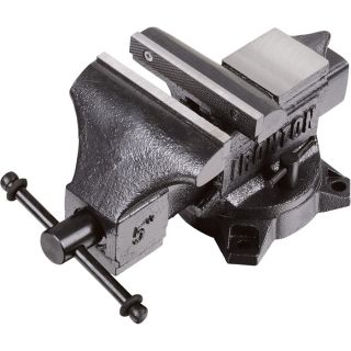 Ironton Light-Duty Bench Vise — 5in.W Jaws, 4 13/16in. Capacity  Bench Vises