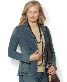 Lauren Jeans Co. Plus Size Denim Blazer, Sedona Wash   Jackets & Blazers   Plus Sizes