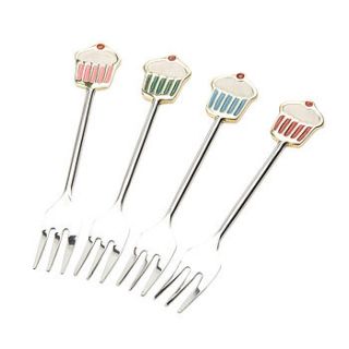 cupcake dessert forks by created gifts