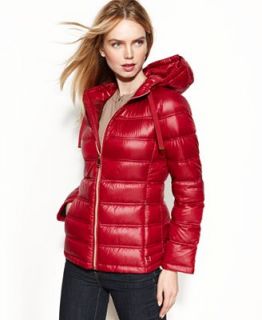 Calvin Klein Packable Hooded Quilted Puffer Coat   Coats   Women