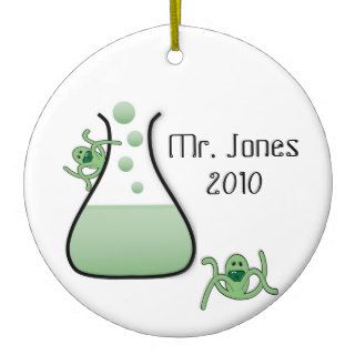 Science Teacher Christmas Ornament