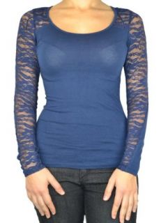 143Fashion Women's Long Sleeve Lace Sweater