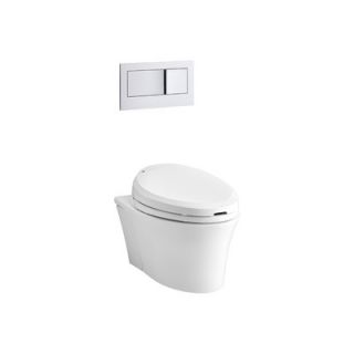 Kohler Veil Wall Hung Elongated Toilet Bowl, Requires C3 Bidet Toiled