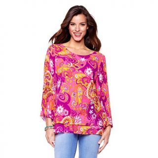 Hot in Hollywood "Goddess" Reversible Chiffon Petal Blouse