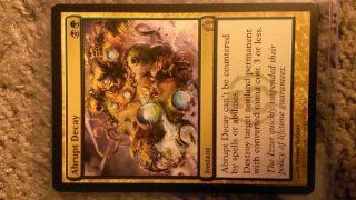 Magic the Gathering   Abrupt Decay (141)   Return to Ravnica Toys & Games