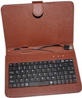New Universal Leather Cover Case with USB Keyboard for 7" inch Tablet PDA Android PC Computers & Accessories