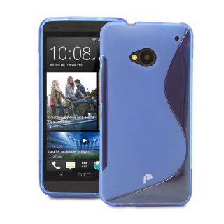 Fosmon DURA S Series Flexible SLIM Fit TPU Case for HTC One (M7)   Blue Cell Phones & Accessories