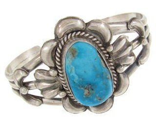 Native American Turquoise Old Pawn Style Bracelet GS61414 Cuff Bracelets Jewelry