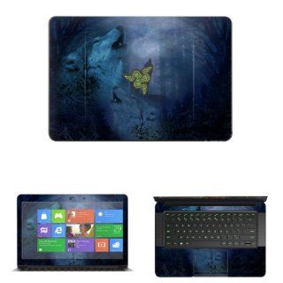 Decalrus   Decal Skin Sticker for Razer Blade RZ09 14 with 14" screen (IMPORTANT NOTE compare your laptop to "IDENTIFY" image on this listing for correct model) case cover wrap Razerblade14 310 Computers & Accessories