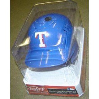 Texas Rangers Cool Flo MLB Replica Mini Helmet  Sports Related Collectible Mini Helmets  Sports & Outdoors