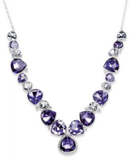 Swarovski Necklace, Tanzanite Drop Crystal Pendant   Fashion Jewelry   Jewelry & Watches