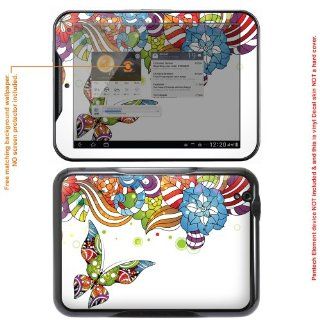 Decal Skin sticker for Pantech Element 8" screen tablet case cover Element 136 Electronics