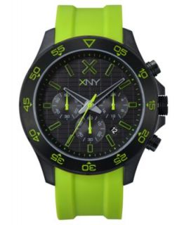 Izod Watch, Unisex Orange Rubber Strap 42mm IZS3 2RBLKORANGE   Watches   Jewelry & Watches