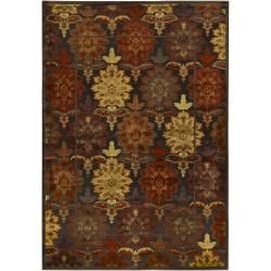 Woven Multicolored Calurnet Viscose Rug (2'2 x 3') Surya Accent Rugs