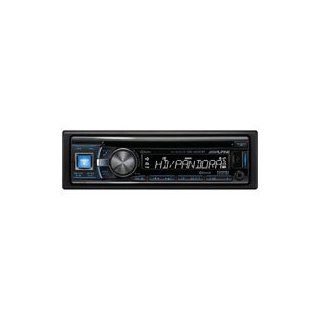 CDE HD137BT   Alpine In Dash 1DIN CD//USB Receiver with Bluetooth and HD Radio 