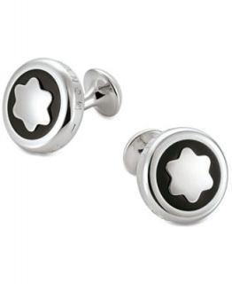 Montblanc Mens Stainless Steel Contemporary Collection Cuff Links 107243   Watches   Jewelry & Watches