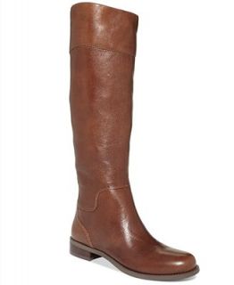 Nine West Counter Zip Back Riding Boots   Shoes