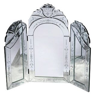 dressing table mirror with etching by out there interiors