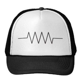 Resistor Symbol Mesh Hat