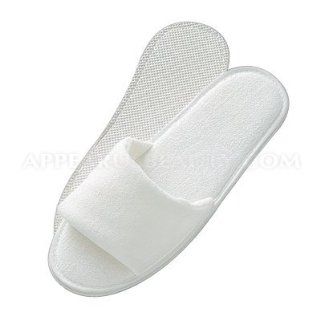 Appearus Fine Terry Spa Hotel Slippers, Open toed, White (100 Pairs/as132case) Health & Personal Care