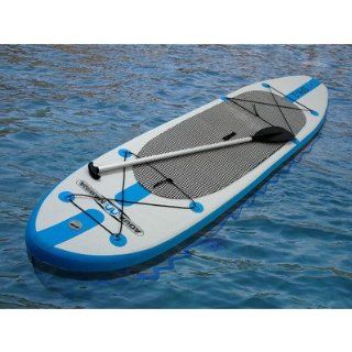 Inflatable Paddle Board Size/Color 132" in Blue Sports & Outdoors