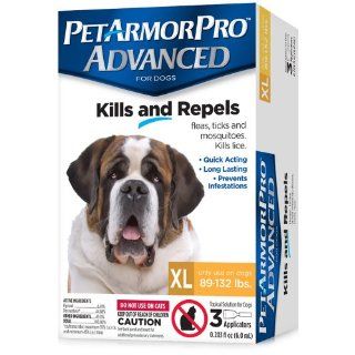 PetArmorPro Advanced XLarge (89 132 lbs)  Pet Flea Drops 