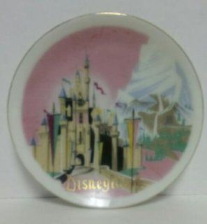 Vintage Disneyland Souvenir Plate 4"  Commemorative Plates  