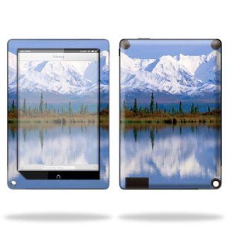 MightySkins Protective Skin Decal Cover for Barnes & Noble Nook HD+ 9" inch Tablet Sticker Skins Mountains Computers & Accessories