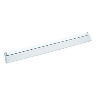 Lighting by AFX SM132R8 Side Mount 48 Inch 1 32 T8 Light Strip, White Enamel Steel Chassis   Under Counter Lighting Strips  