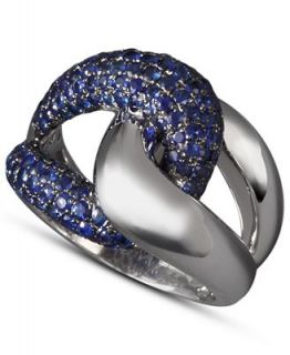 EFFY Sapphire Knot Ring (2 1/3 ct. t.w.) in Sterling Silver   Rings   Jewelry & Watches