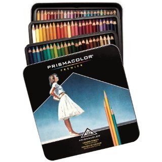 Prismacolor Premier Soft Core Colored Pencils, 132 Colored Pencils (4484)  Wood Colored Pencils 
