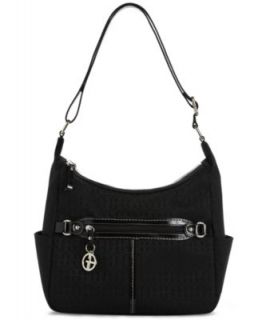Giani Bernini Handbag, Block Signature Hobo   Handbags & Accessories