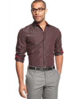 INC International Concepts Long Sleeve Ombre Shirt   Casual Button Down Shirts   Men