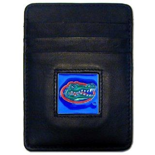 NCAA Florida Gators Leather Money Clip/Cardholder Wallet  Sports Fan Wallets  Sports & Outdoors