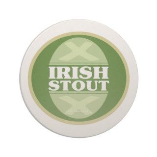 Irish Stout Beer coasters