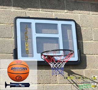 bee ball zy 020 backboard, ball and pump by big game hunters