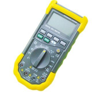 YH Autorange Digital Multimeter with Infrared Thermometer AC/DC R C A OHM T Tester YH 128   Multi Testers  