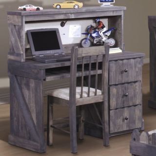 45.5 W Computer Desk with Optional Hutch