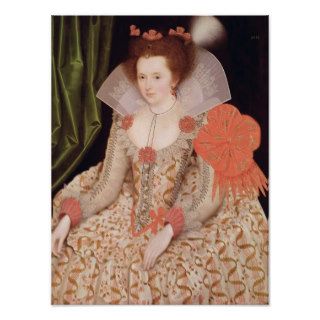 Princess Elizabeth, daughter of James I, 1612 Print