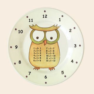 set of early years times table plates by times table plates