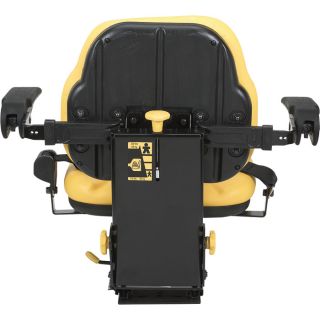 A & I Products Big Boy Suspension Tractor Seat — Yellow, Model# BBS108YL  Construction   Agriculture Seats